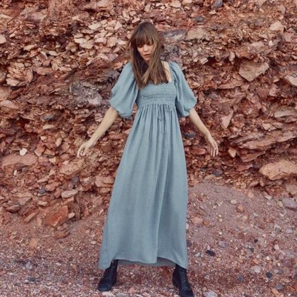 Christy Dawn Blue Maxi Dress